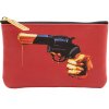 Make-up-tasje TOILETPAPER REVOLVER 15,5 x 9,5 cm, rood, Seletti
