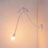 Wandlamp SPARROW TAKING OFF 100 cm, wit, Seletti