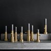 Kandelaar #2 13 cm, goud, messing, Fritz Hansen