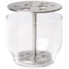 Vaas IKEBANA 13 cm, zilver, glas, Fritz Hansen