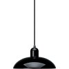 Hanglamp KAISER IDELL 28 cm, zwart, Fritz Hansen