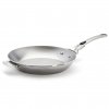 Pan MINERAL B LOQY 24 cm, zilver, staal, de Buyer