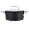 Braadpan ADAMANT 20 cm, zwart, aluminium, Fissler