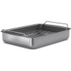 Braadslee PROFESSIONAL 30 x 22 cm, met rek, grijs, aluminium, Eva Solo