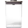 Voorraadbus POP STEEL 4,2 l, groot vierkant, kunststof, OXO