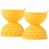 Eipocheerder GOOD GRIPS 2 stuks, geel, silicone, OXO