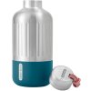 Waterbidon EXPLORER 650 ml, marine, roestvrij staal, Black+Blum