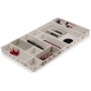 Make-up organizer VIVA 75010, 12-delig, crème, kunststof, Joseph Joseph