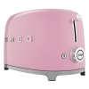 Broodrooster TSF01PKEU, 2 sleuven, pastelroze, Smeg