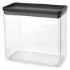 Voedselbewaarbakje TASTY PLUS 3,5 l, donkergrijs, kunststof, Brabantia