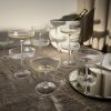 Champagneglas RIPPLE 150 ml, set van 2 stuks, licht, stevig LIVING