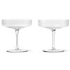 Champagneglas RIPPLE 150 ml, set van 2 stuks, licht, stevig LIVING