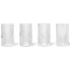 Aperitiefglas RIPPLE 140 ml, set van 4 stuks, licht, stevig LIVING