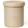 Tandenborstelbeker BON 10,5 cm, zand, porselein, stevig LIVING