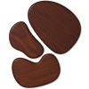 Snij- en serveerplank CAIRN, set van 3 stuks, bruin, hout, ferm LIVING