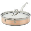 Sauteerpan COPPERBOND 26 cm, 3,3 l, koper, Hestan
