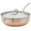 Sauteerpan COPPERBOND 28 cm, 4,7 l, koper, Hestan