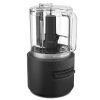 217670 5 food processor 5kfcr500 bezdratovy bez baterie matna cerna kitchenaid