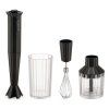 218900 tycovy mixer plisse 34 cm sada 4 ks cerna plast alessi