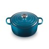 224172 kastrol signature 24 cm 4 2 l deep teal litina le creuset
