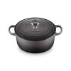 223929 kastrol signature 24 cm 4 2 l flint litina le creuset