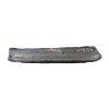 227298 servirovaci talir shiranami 36 x 9 cm cerna keramika mij