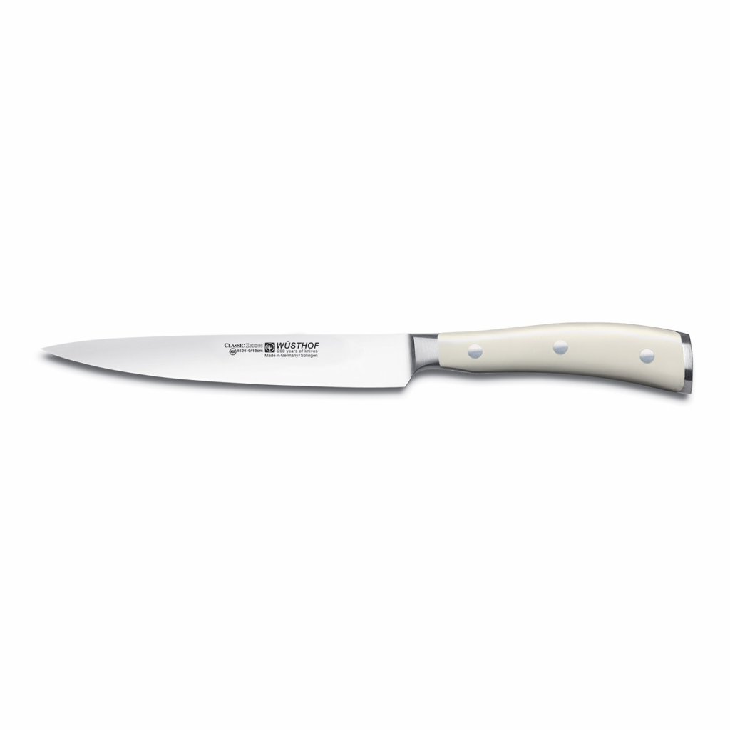 Nóż uniwersalny CLASSIC IKON 16 cm, kremowy, Wüsthof