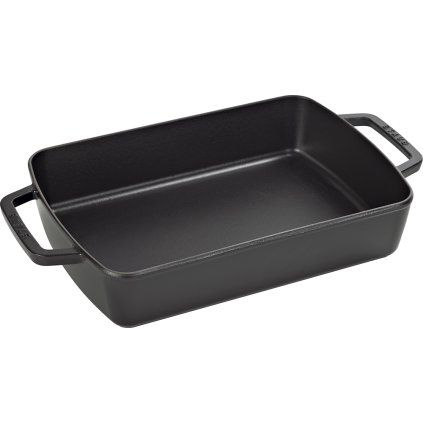 141254 litinovy pekac cerny 30 x 20 cm staub