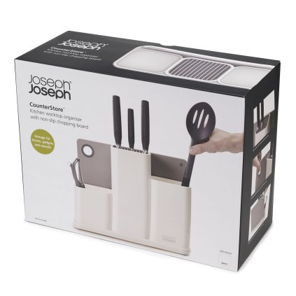 Joseph Joseph Organizer kuchenny z deską CounterStore™ Biały