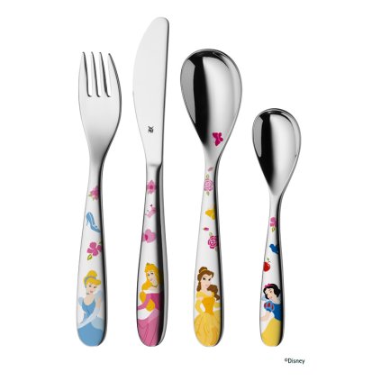 Sztućce dla dzieci 4-częściowy zestaw "Disney Princess" ©Disney WMF