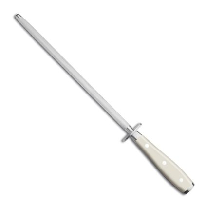 Ostrzałka z chromowanej stali 26 cm Classic Ikon crème WÜSTHOF