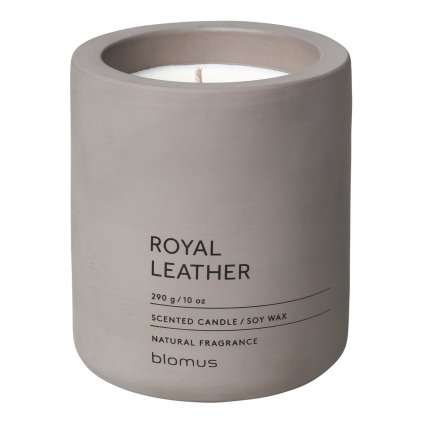Świeca zapachowa FRAGA ⌀ 9 cm, Royal Leather, Blomus