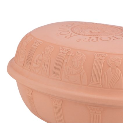 Garnek rzymski z pokrywką ekstra duży Klassik natural ® Römertopf