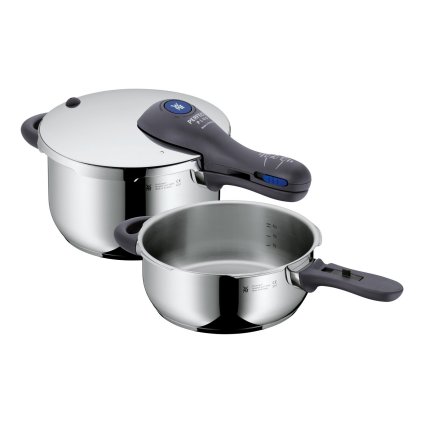 Zestaw szybkowarów 2 szt. Perfect Plus 4,5 l oraz 3,0 l bez wkładu WMF