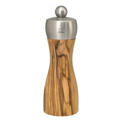 Młynek do pieprzu FIDJI drewno oliwne/stal nierdzewna 15 cm Peugeot