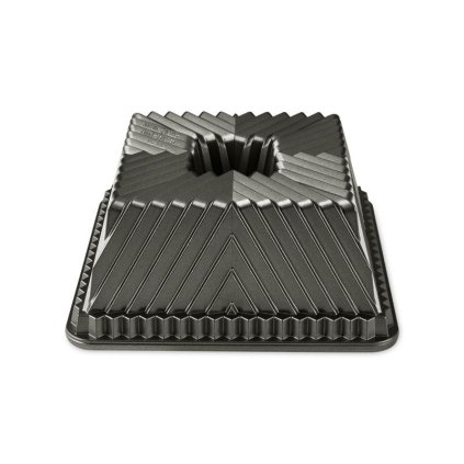 Forma do babki czworokątna Bawaria Cube Bundt® złota Nordic Ware