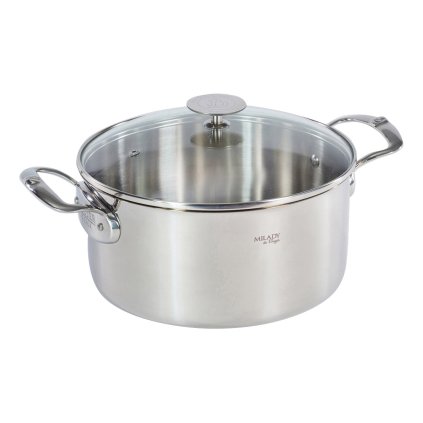 Garnek ze stali nierdzewnej O 24 cm Milady de Buyer