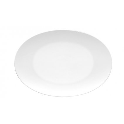 Talerz owalny Tac biały 34 x 23,5 cm Rosenthal