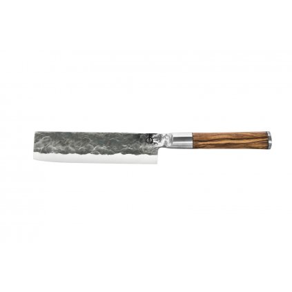 Japoński nóż do warzyw OLIVE 17,5 cm, rękojeść z drewna oliwnego, Forged