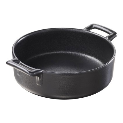 Okrągła naczynie do pieczenia Ø 18,5 cm czarny Matowy Belle Cuisine REVOL