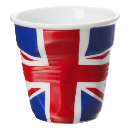 Kubek do espresso 8 cl z flagą brytyjską Froissés REVOL