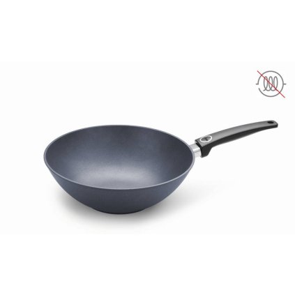 Wok DIAMOND LITE 30 cm, tytanowy, WOLL