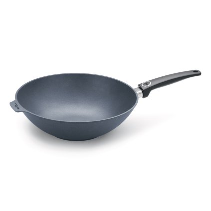 Wok DIAMOND LITE 32 cm, na indukcję, tytanowy, WOLL