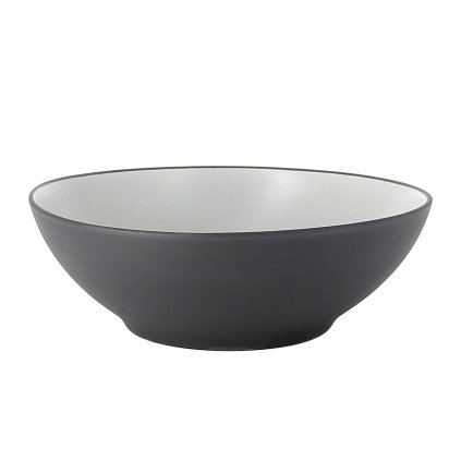 Głęboki talerz/miska Ø 19 cm pieprzowy biały Equinoxe REVOL
