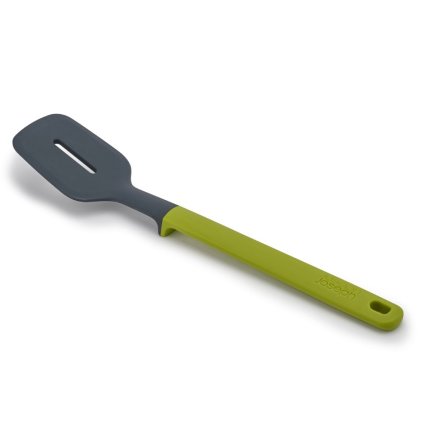 Perforowana łopatka do obracania z zielonym uchwytem Elevate™ Silicone Joseph Joseph