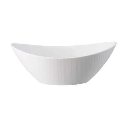 Miska Mesh Rosenthal owalna biała 20 cm