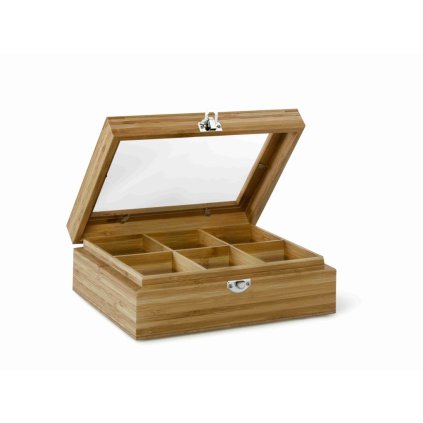 Pudełko na herbatę Bamboo Bredemeijer 6 przegródek