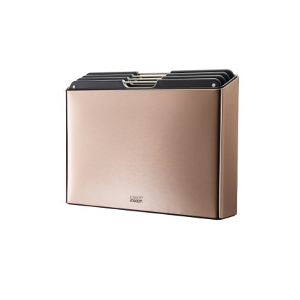Stojak z tablicami FolioSteel 60172 Joseph Joseph różowe złoto 24x34 cm 4 szt.