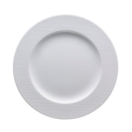 Talerz płytki Mesh Rosenthal biały 28 cm