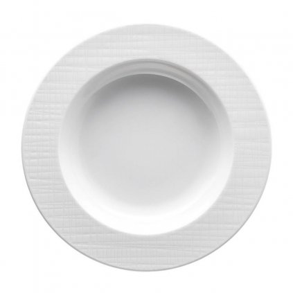 Głęboki talerz Mesh Rosenthal biały 23 cm